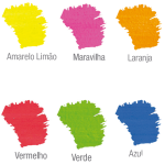 TINTA GUACHE ACRILEX NEON 6PCS 1006