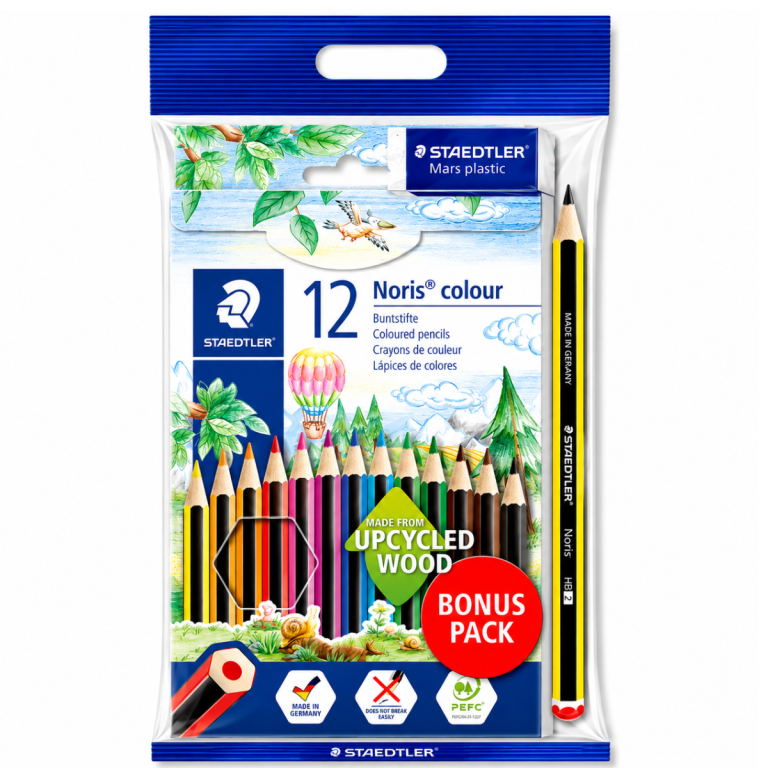 LAPIS COR STAEDTLER 12C NORIS 61 SET6