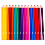Lápis de Cor Onda 36 Cores Sextavado Escolar