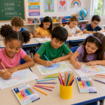 Lápis de Cor Staedtler 12 Cores Pastel Sextavado Escolar