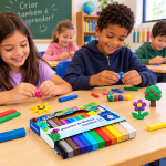 Massinha De Modelar Staedtler Plastilina 12 Cores