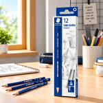 Lápis Staedtler Grafite Preto Hexagonal HB2