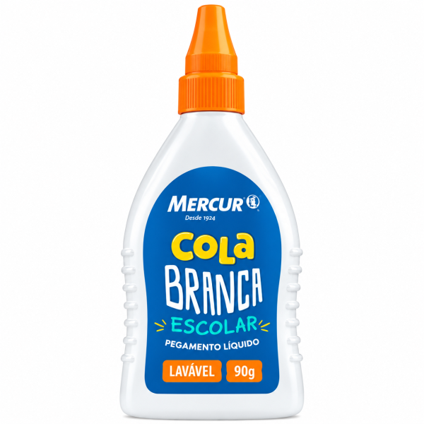 Cola Branca Escolar 90g Mercur