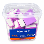 Borracha Mercur Trend Escolar Macia Colorida