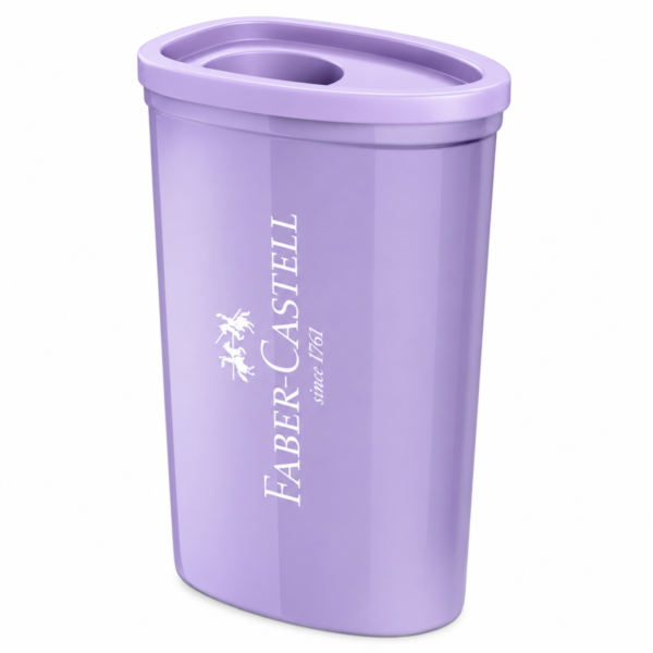 APONTADOR FABER CASTELL TRIANGULAR VARIADOS Roxo Pastel