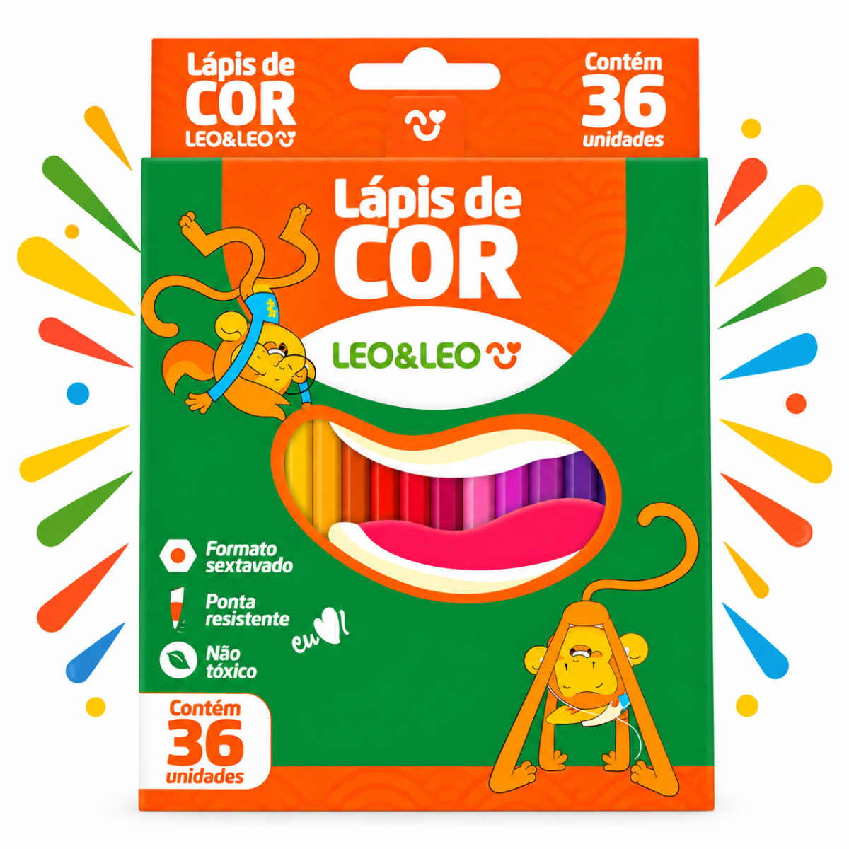 LAPIS COR LEO LEO 36C 4482