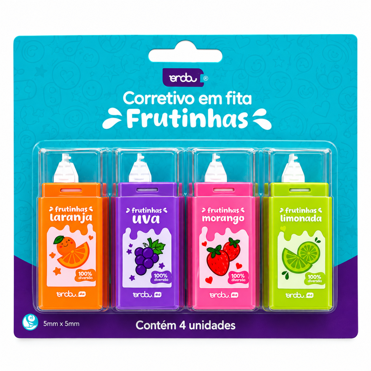 CORRETIVO FITA ONDA FRUTINHAS 4U 4513094