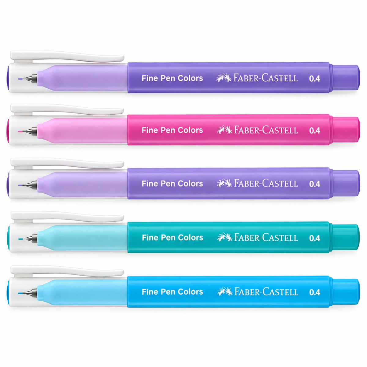 CANETA FABER CASTELL FINE PEN 5C CHEIRINHO ES5RRZF