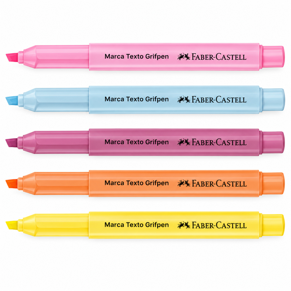 MARCA TEXTO FABER CASTELL GRIFPEN 5C CHEIRINHO ES5REZF