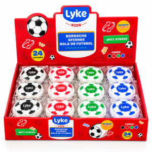 Borracha Spinner Lyke Bola de Futebol