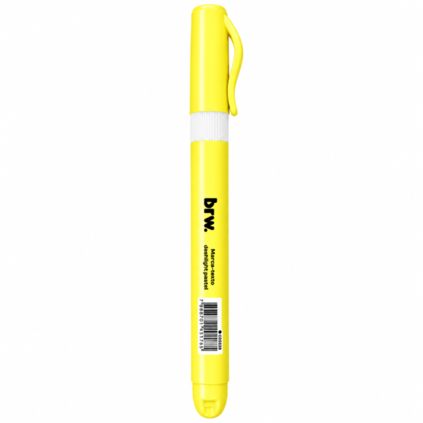 MARCA TEXTO BRW DASHLIGHT VARIADOS Amarelo